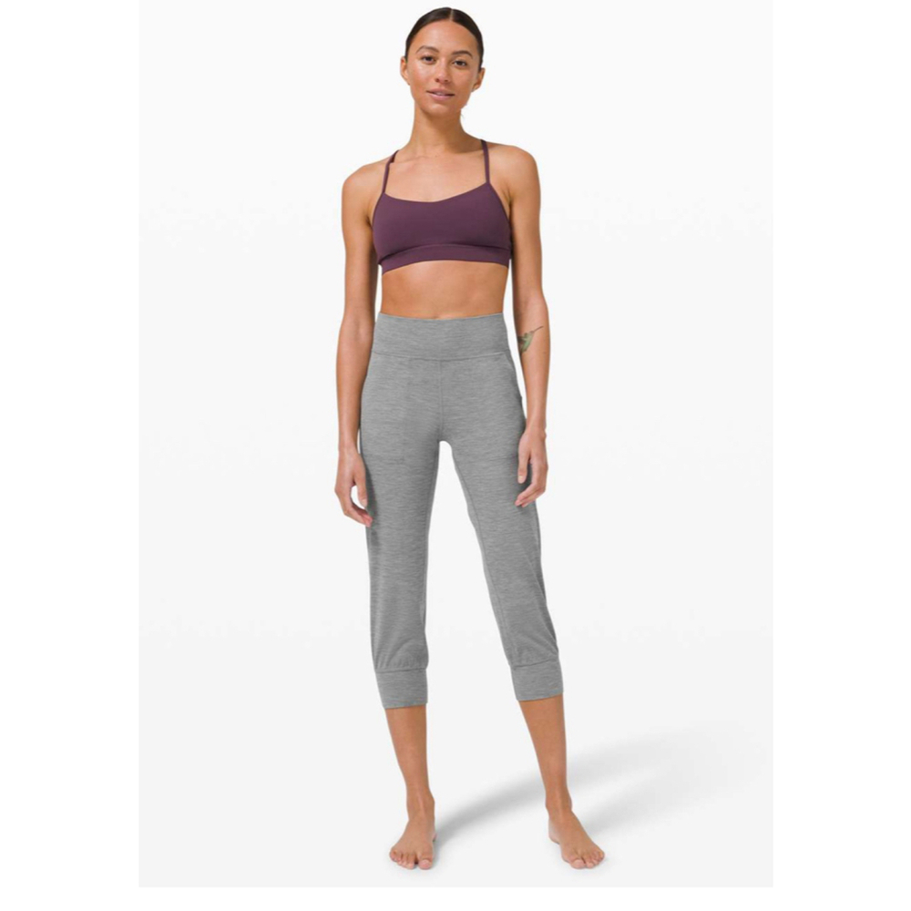 Lululemon Align Jogger Crop *23" Heathered Core Medium Grey